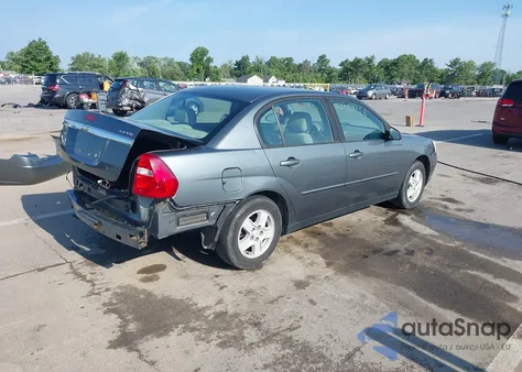 2005 Chevrolet Malibu Ls из США, поврежденный, VIN 1G1ZT54885F189148